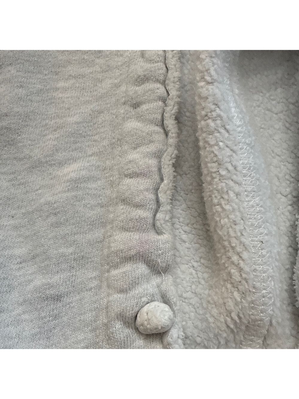 JOAH BROWN Pearl Grey French Terry Lounge Set Cropped Hoodie Joggers - Picture 4 of 16